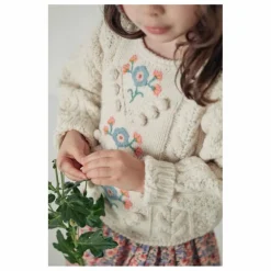 Enfant Louise Misha Pulls, Gilets*Pull Vinia Fleurs |