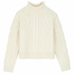 Skall Studio Pull White Sun Laine Mérinos ||Femme Pulls, Gilets