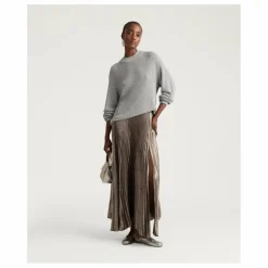 Momoni Pull Windsor Métallisé ||Femme Pulls, Gilets