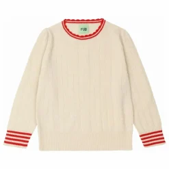 FUB Pull Zigzag Maille Fine Laine de Mérinos ||Enfant Pulls, Gilets