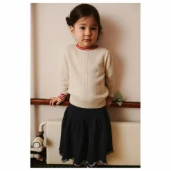 FUB Pull Zigzag Maille Fine Laine de Mérinos ||Enfant Pulls, Gilets