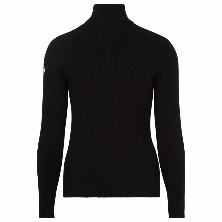 New Fusalp Pull Zippé Andromède | Noir
