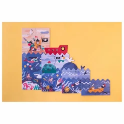 Londji Puzzle à superposer Discover the treasure - 40 pièces| Puzzles|Jeux Éducatifs