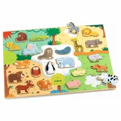 Djeco Jouets D'Éveil|Jouets D'Éveil*Puzzle Animaux - 22 pièces