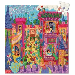 Djeco Puzzles|Jeux Éducatifs*Puzzle Château féerique - 54 pièces