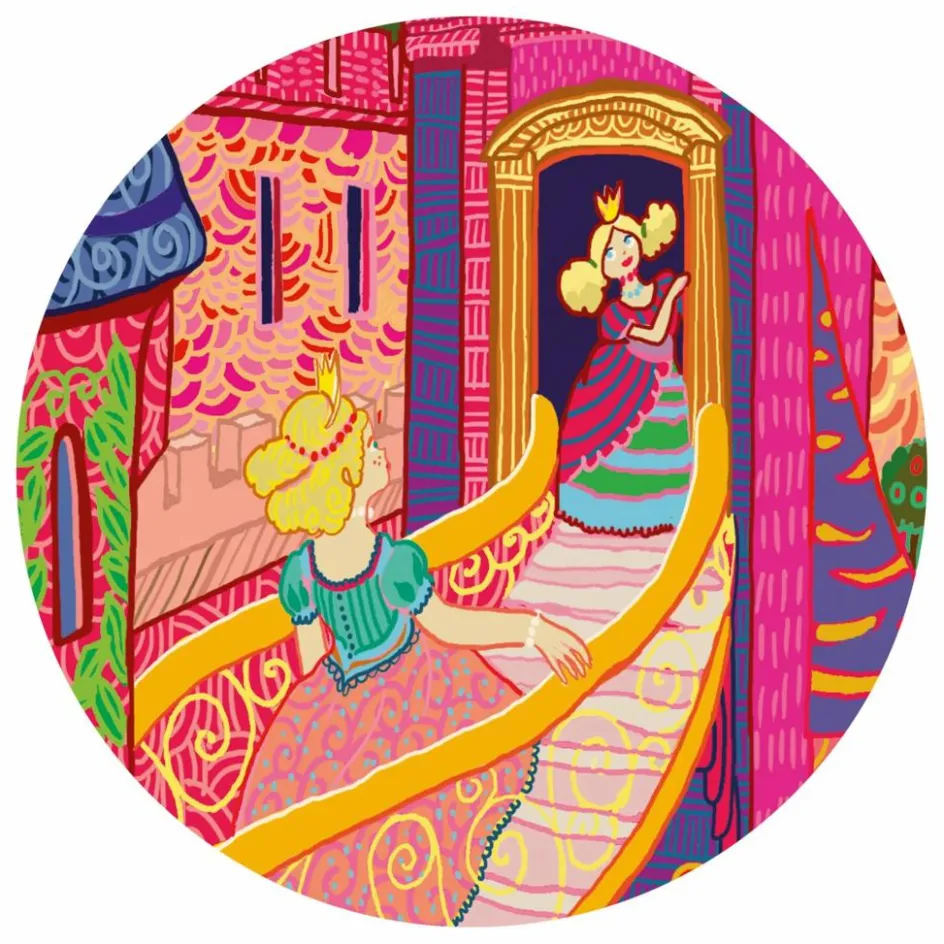 Djeco Puzzles|Jeux Éducatifs*Puzzle Château féerique - 54 pièces