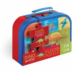 Crocodile Creek Puzzles|Jeux Éducatifs*Puzzle Dinosaures et sa malette - 24 pièces