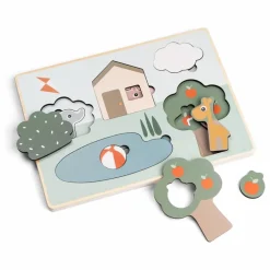 Outlet Done by deer Puzzle encastrable Deer Friends Multicolore