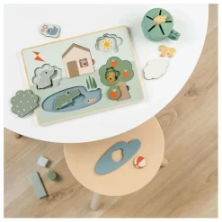 Outlet Done by deer Puzzle encastrable Deer Friends Multicolore