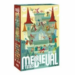 Londji Puzzle Evolution Retour au Moyen-Age - 100 pièces Multicolore
