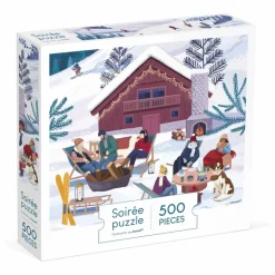 Best Puzzle Hiver à la montagne - 500 pièces Puzzles|Jeux Éducatifs