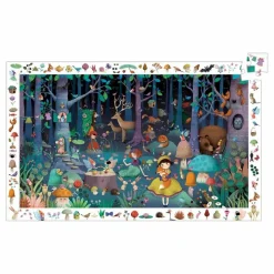 Djeco Puzzles|Jeux Éducatifs*Puzzle La forêt enchantée - 100 pièces