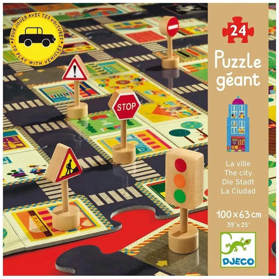 Outlet Puzzle La ville Puzzles|Jeux Éducatifs