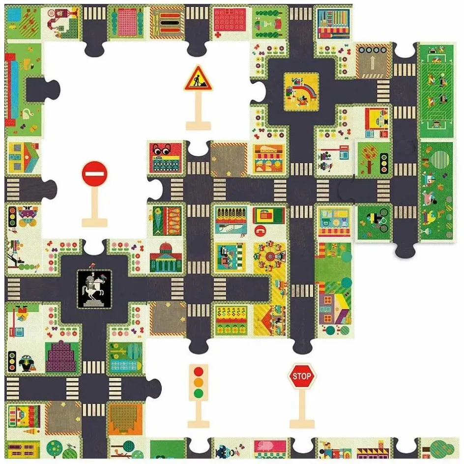 Outlet Puzzle La ville Puzzles|Jeux Éducatifs