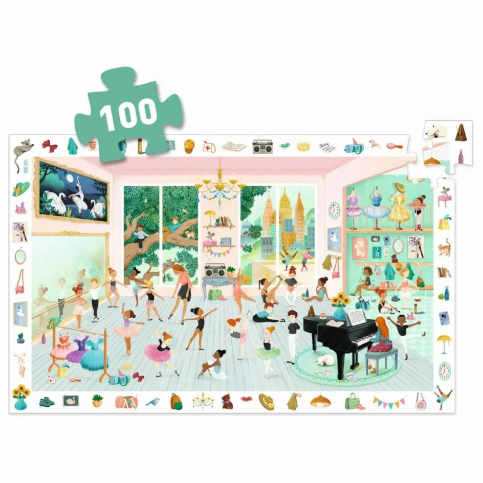 Puzzle L'école de danse - 100 pièces Puzzles|Jeux Éducatifs
