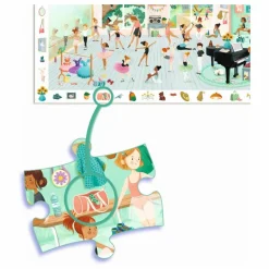 Puzzle L'école de danse - 100 pièces Puzzles|Jeux Éducatifs