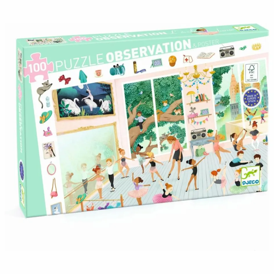 Puzzle L'école de danse - 100 pièces Puzzles|Jeux Éducatifs