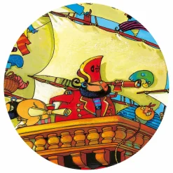 Djeco Puzzle Le bateau de Barberousse - 54 pièces Multicolore