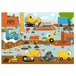 Best Puzzle Le chantier - 17 pièces Puzzles|Jeux Éducatifs