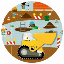 Best Puzzle Le chantier - 17 pièces Puzzles|Jeux Éducatifs