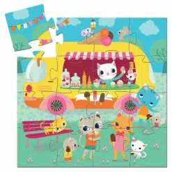 Djeco Puzzles|Jeux Éducatifs*Puzzle Le glacier - 16 pièces