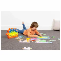 Hot Crocodile Creek Puzzle Le monde des Dinosaures - 36 pièces Multicolore