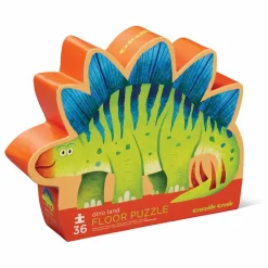 Hot Crocodile Creek Puzzle Le monde des Dinosaures - 36 pièces Multicolore