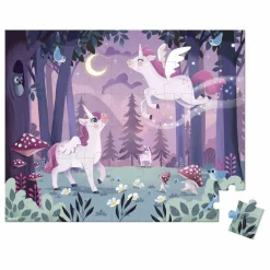 Janod Puzzles|Jeux Éducatifs*Puzzle Licornes - 54 pièces