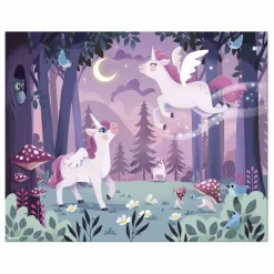 Janod Puzzles|Jeux Éducatifs*Puzzle Licornes - 54 pièces