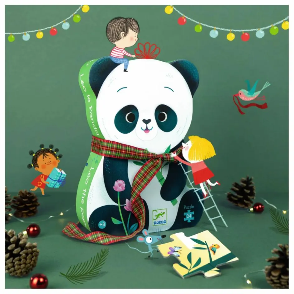 Best Puzzle Léo le Panda - 24 pièces Puzzles|Jeux Éducatifs