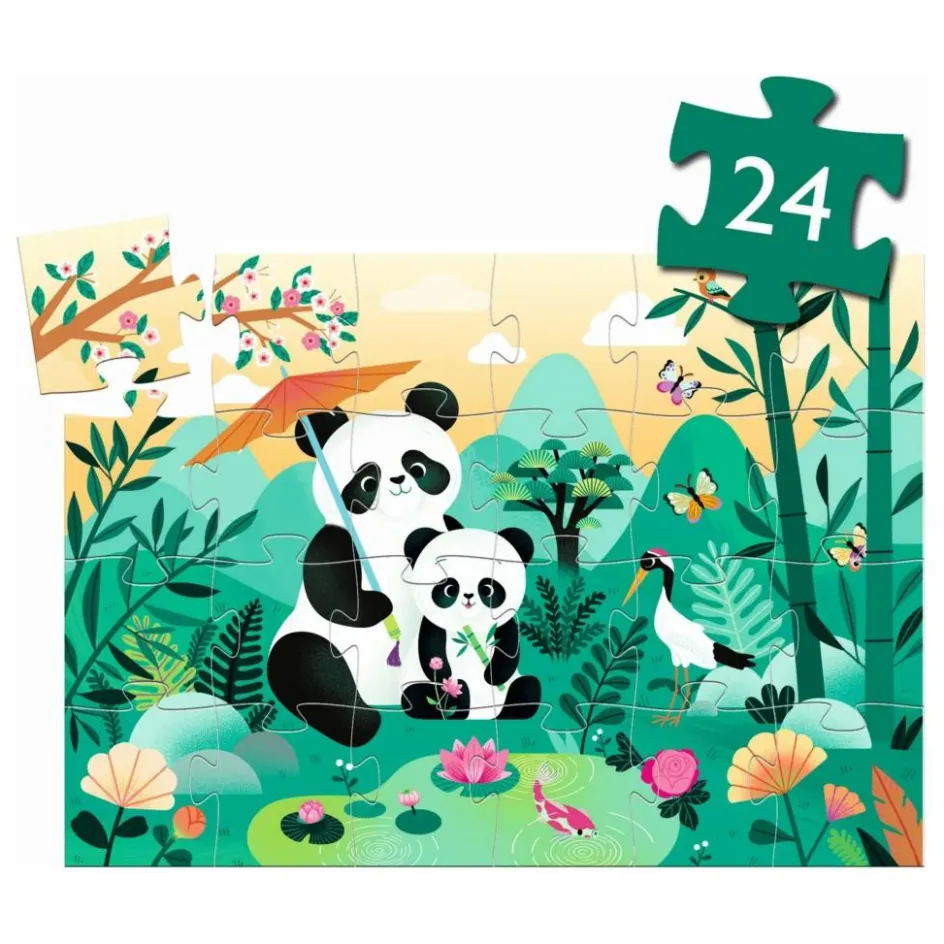 Best Puzzle Léo le Panda - 24 pièces Puzzles|Jeux Éducatifs