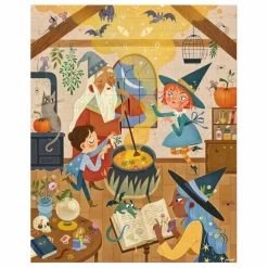 Janod Puzzle Magie - 200 pièces| Puzzles|Jeux Éducatifs