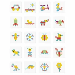 New Puzzle magnétique Géométrique Puzzles|Jeux Éducatifs