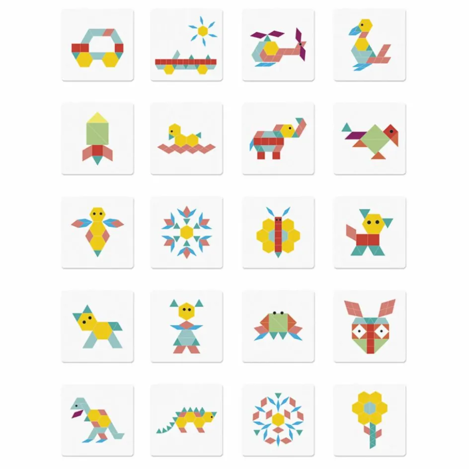 New Puzzle magnétique Géométrique Puzzles|Jeux Éducatifs