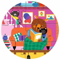 Online Djeco Puzzle Maison des Copains - 36 pièces Multicolore