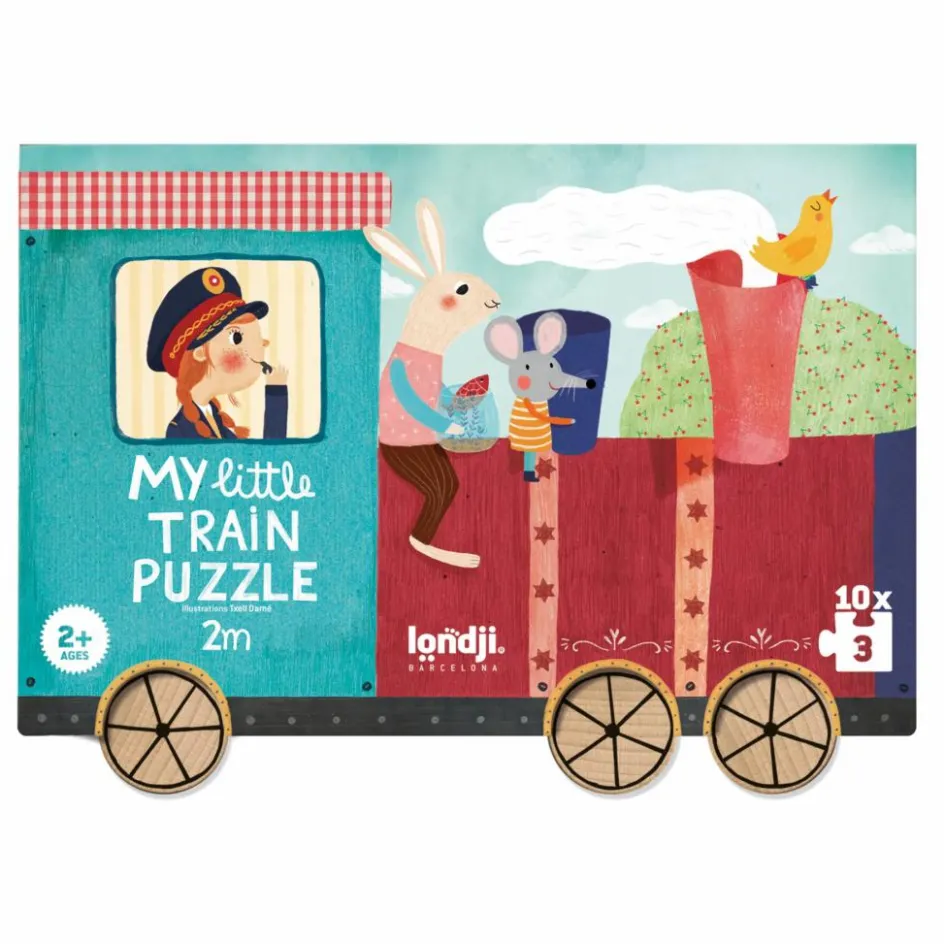 Londji Puzzle My little train| Puzzles|Jeux Éducatifs