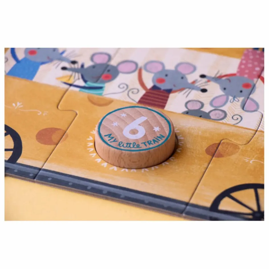 Londji Puzzle My little train| Puzzles|Jeux Éducatifs