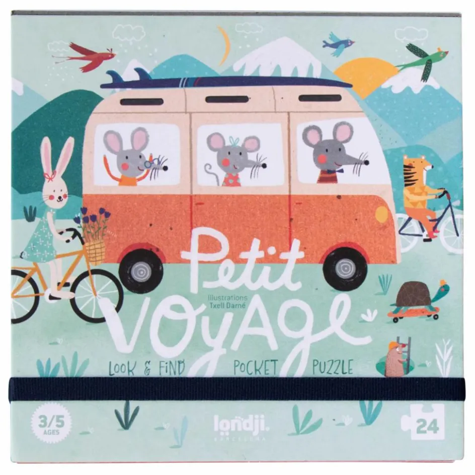 Londji Puzzle Petit Voyage - 24 pièces| Puzzles|Jeux Éducatifs