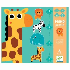 Djeco Puzzles|Jeux Éducatifs*Puzzle Primo dans la jungle