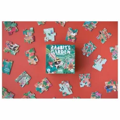 Clearance Londji Puzzle Rabbit's Garden - 24 pièces Multicolore