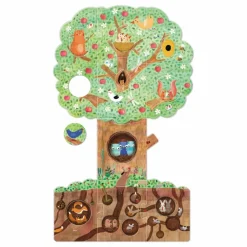 Londji Puzzles|Jeux Éducatifs*Puzzle recto-verso Mon Petit Pommier - 20 pièces