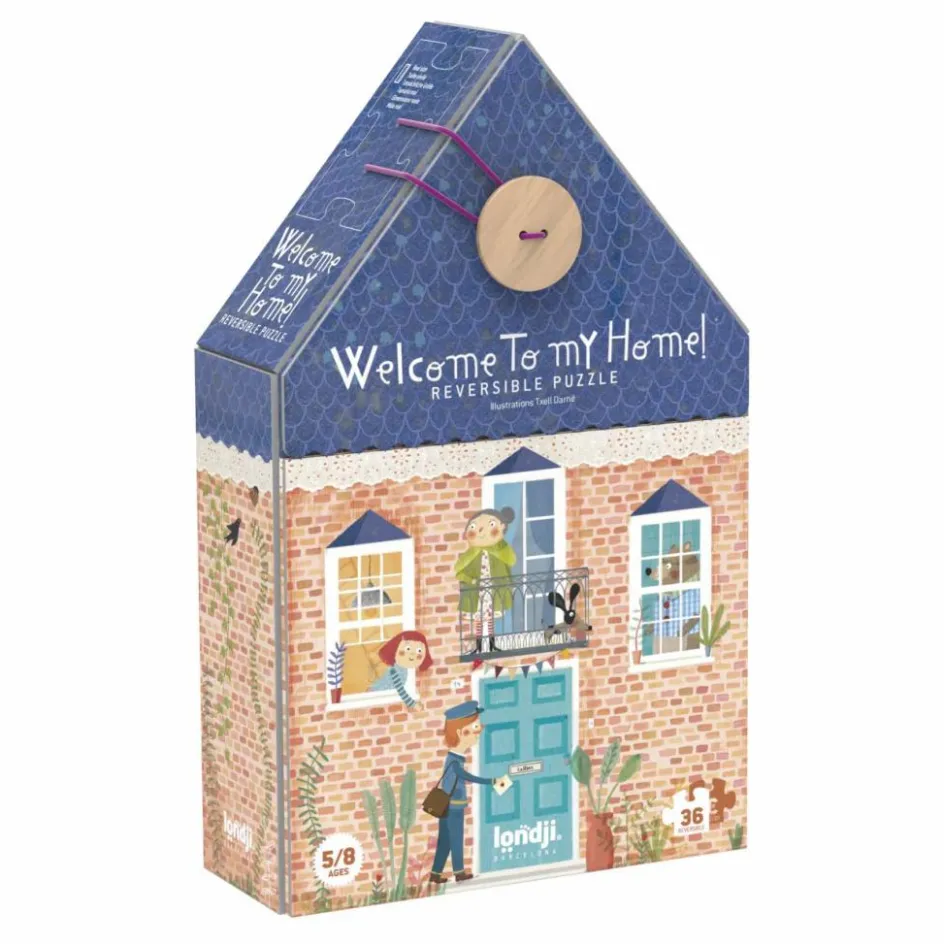 New Puzzle recto-verso Welcome to my Home - 36 pièces Puzzles|Jeux Éducatifs
