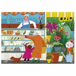 Janod Puzzles|Jeux Éducatifs*Puzzle Sur le marché - 500 pièces