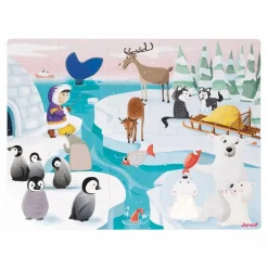 Outlet Puzzle tactile La vie sur la Banquise Puzzles|Jeux Éducatifs