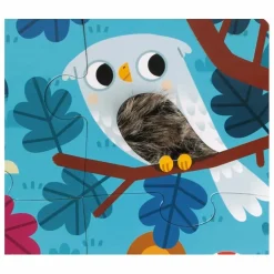 Discount Puzzle tactile Les Animaux de la Forêt - 20 pièces Puzzles|Jeux Éducatifs