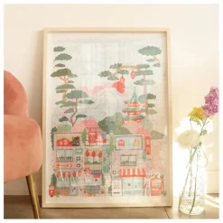 Sale La Petite Épicerie Puzzle Tokyo par Hoglet - 1000 Pièces Multicolore