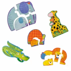 Puzzle évolutif Animaux - 20 pièces Jouets D'Éveil|Jouets D'Éveil