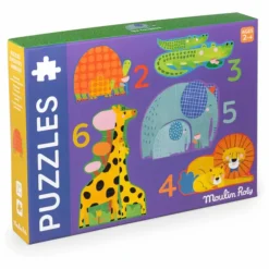Puzzle évolutif Animaux - 20 pièces Jouets D'Éveil|Jouets D'Éveil