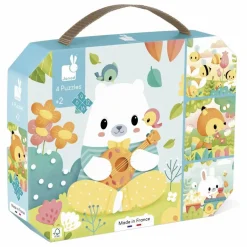 Janod Jouets D'Éveil|Jouets D'Éveil*Puzzles évolutifs Pure - 4 puzzles