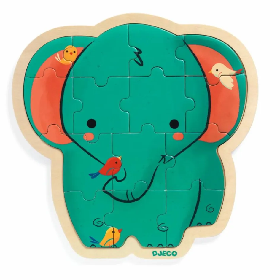 Djeco Puzzles|Jeux Éducatifs*Puzzlo Elephant